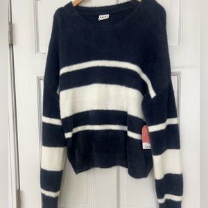 ARULA Wool Stripped Sweater NWT SIZE 2X